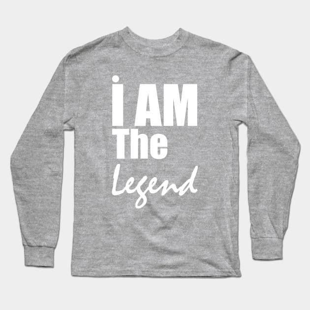 i am the legend Long Sleeve T-Shirt by Qasim